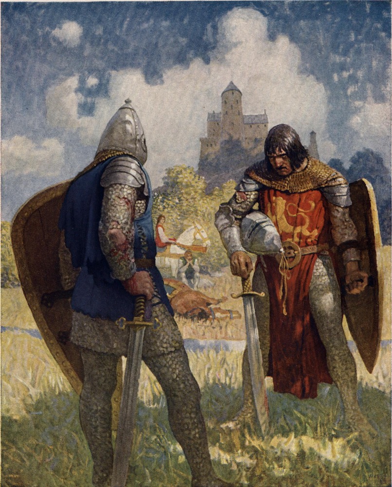 Boys King Arthur - N. C. Wyeth - p38