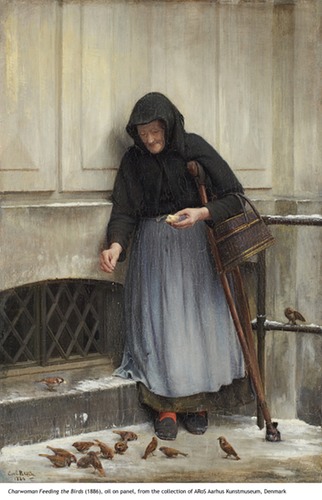 Charwoman Feeding the Birds, 1886