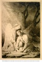 Christ in Gethsemane, etching, 1880