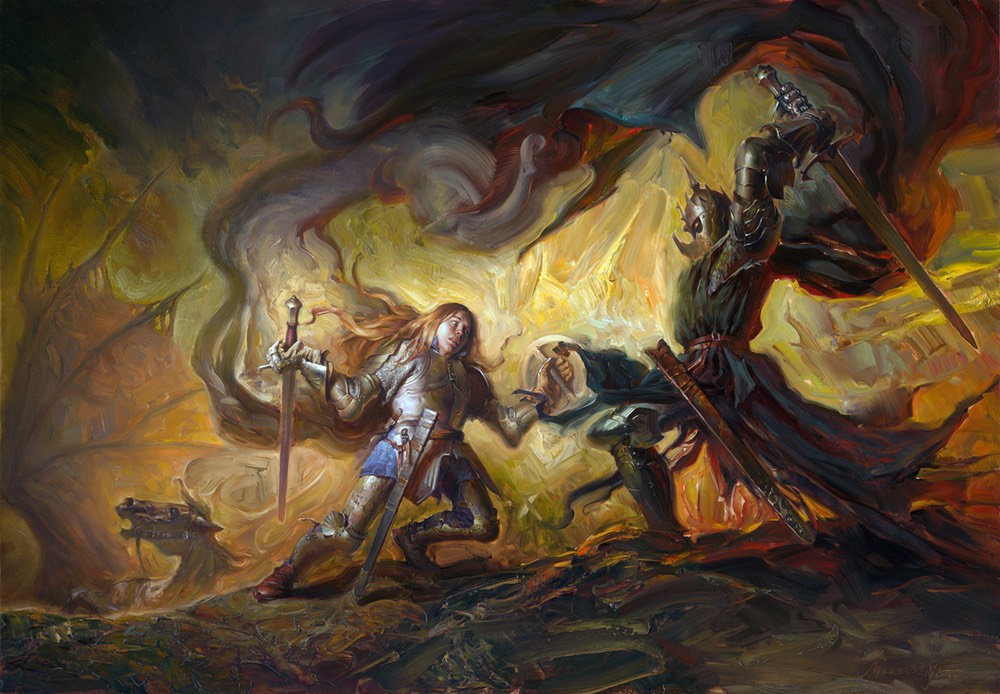 Eowyn and the Lord of the Nazgul OK less less-res , TAKODJE DOBRA, less-res