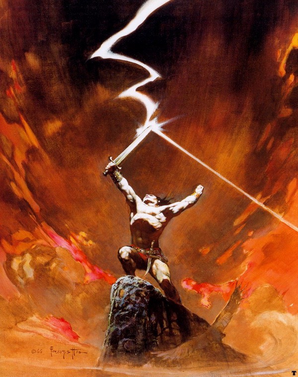 frank frazetta againstthegods