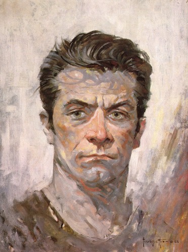 frank frazetta selfportraet