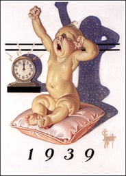 leyendecker 1938 newyearsbaby