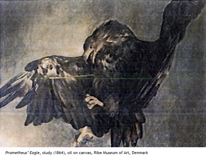 Prometheus' Eagle - Study, 1864